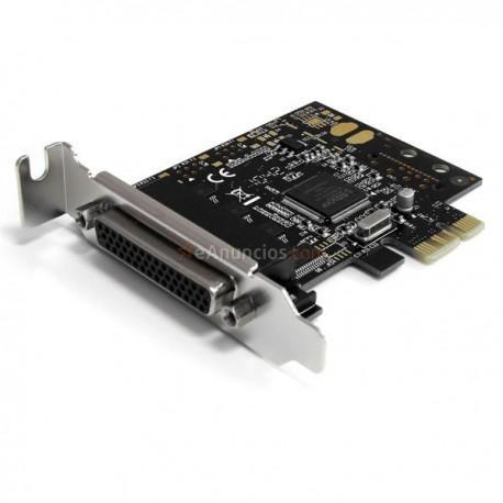 StarTech.com - Tarjeta Adaptadora PCI Express PCIe de 4 Puertos Serie con Cable Multiconector RS232 Serial