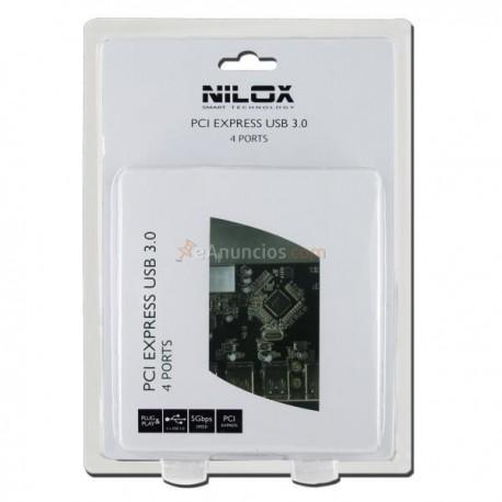 Nilox - 10NX0514U3001 tarjeta y adaptador de interfaz Interno USB 3.0