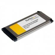 StarTech.com - Tarjeta Adaptador ExpressCard34 USB 3.0 SuperSpeed de 1 Puerto con UASP - Montaje al Ras - Flush Mo