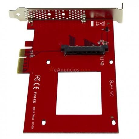 StarTech.com - PEX4SFF8639 tarjeta y adaptador de interfaz Interno U.2