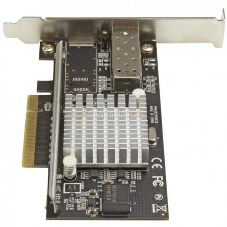 StarTech.com - Tarjeta PCI Express de Red con 1 Puerto de 10Gb SFP+ - Fibra Óptica con Chip Intel