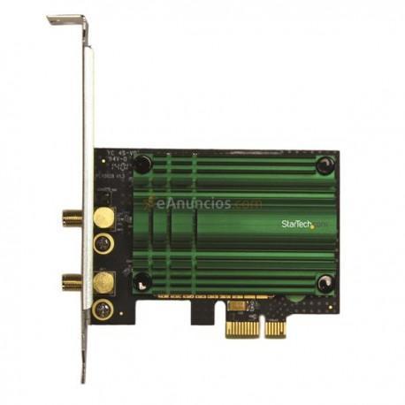 StarTech.com - Tarjeta de Red Inalámbrica PCI Express AC1200 Wifi de Banda Doble - Adaptador PCI-E 802.11ac