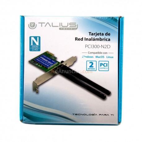 TALIUS - red PCI-express wireless 300mbps PCI300-N2D