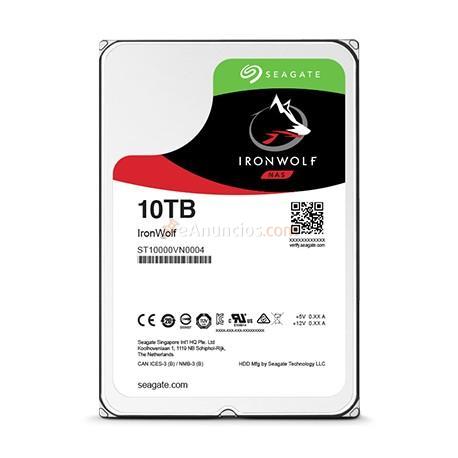 Seagate - IronWolf ST4000VN008 disco duro interno 3.5 4000 GB Serial ATA III