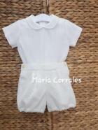 Conjunto niño dos piezas monofil jaretas 39689 beig r220535