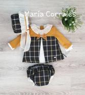 A jesusito con capota marta y paula 1054 paloma  r300754