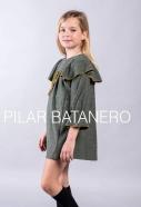 A vestido pilar batanero 1000 tejido punto plumeti verde r190458