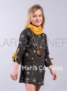 A vestido pilar batanero 1008 estrellas braga mostaza r190461