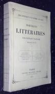 Portraits litéraires. Tome I