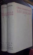 Obras completas de... Traducidas por primera vez al castellano. Texto latino de la edición crítica del P. Schmidt. 2 tomos