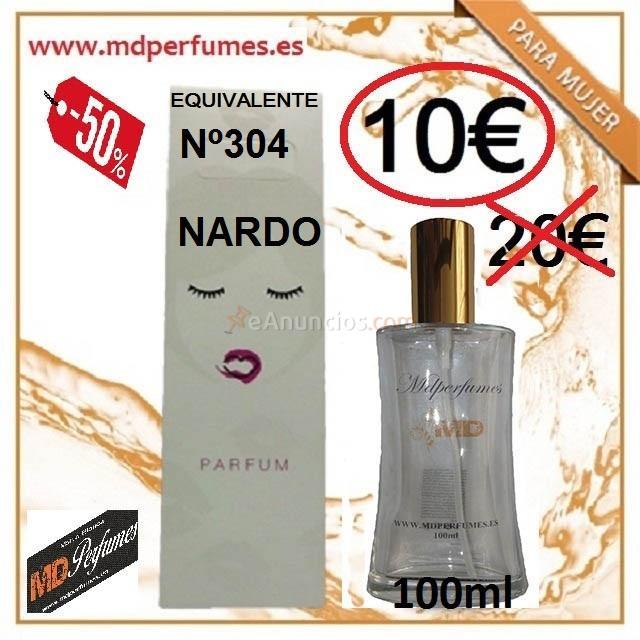 Perfume mujer alta calidad N304 NARDO ( UNIFLORALES)10