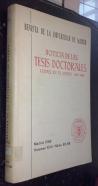 Revista de la Universidad de Madrid. Noticia de las tesis doctorales leídas en el curso 1967-1968. Volumen XVII. N 65 a 68