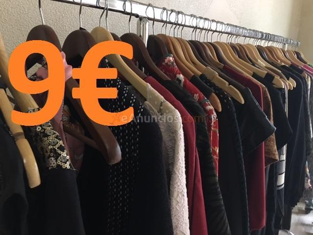 Mercancía, ropa para tiendas OUTLET.
