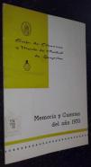Memoria y cuentas del año 1970