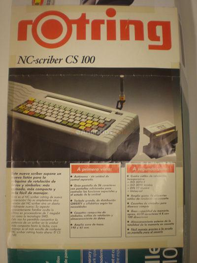 Rotuladora Electrónica Rotring NC-SCRIBER CS100