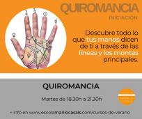 Curso verano iniciación a la quiromancia