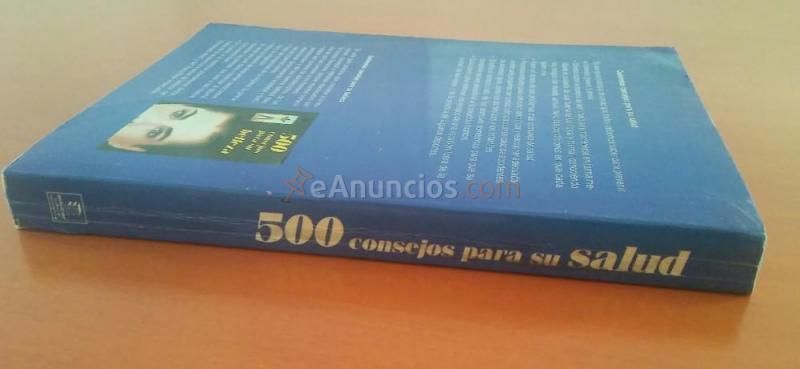 500 CONSEJOS PARA SU SALUD. Libro con 322 páginas