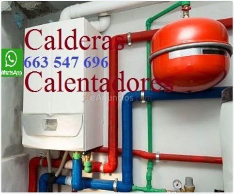 Calderas y calentadores, averías, reparaciones, instala