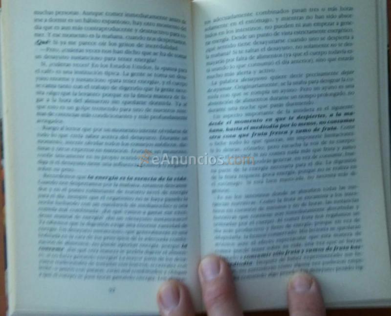 LA ANTIDIETA. Redactada por  Harvey y Marilyn Diamond