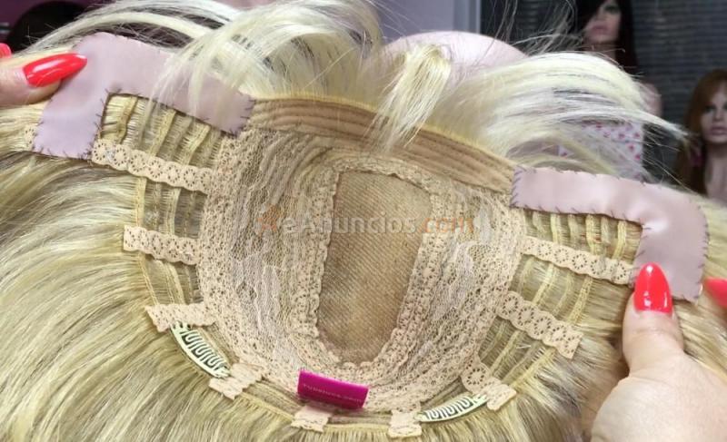 Voluminador alopecia frontal de pelo natural SUSA