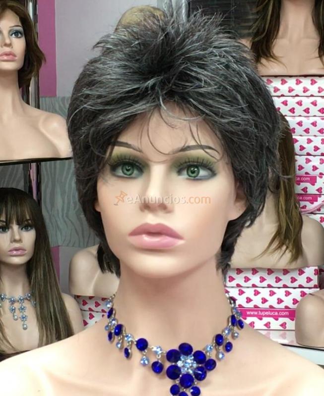 Peluca corta juvenil mod. Flores