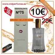Perfume mujer Equivalente N75 AROMA HELICIR CLINI alta