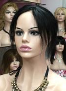 Raya de pelo natural para alopecia