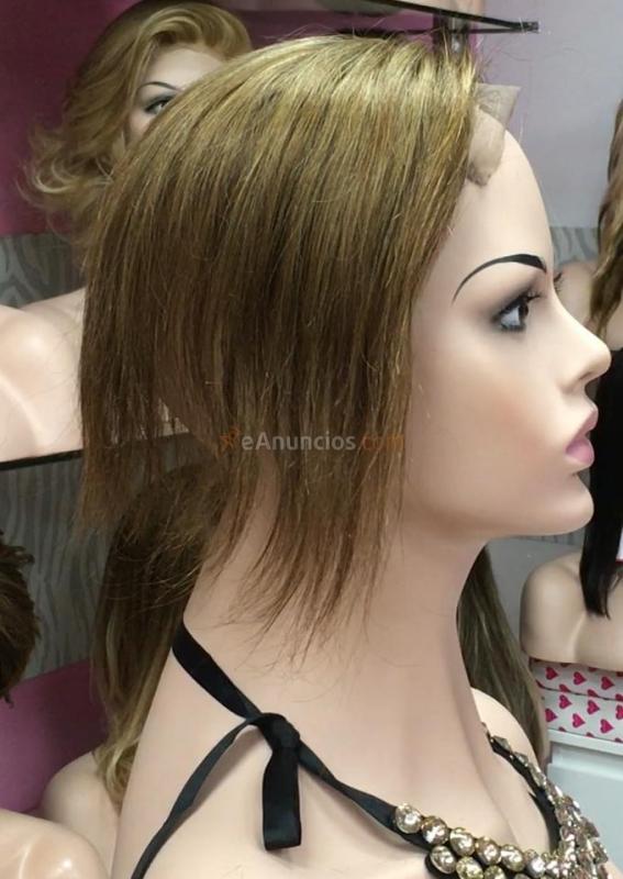 Raya de pelo natural para alopecia