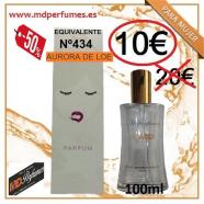 Perfume Mujer Equivalente N434 AURORA DE LOE alta gama