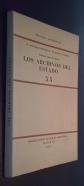 IV Congreso de Archivos. Estocolmo. Informe sobre el tema I: Los Archivos del Estado. N 55