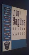 Catálogo Yagües. Editor. Catálogo de obras de fondo
