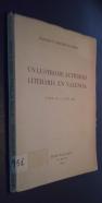 Un lustro de actividad literaria en Valencia (1942-43 a 1947-47)