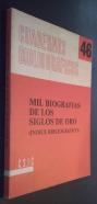 Mil bibliografías de los Siglos de Oro (índice bibliográfico)