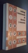 Catálogo recensionado de derecho y economía