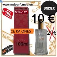 Perfume Equivalente Unisex CE KA ONES alta gama