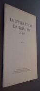 La litterature danoise en 1969