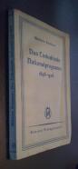 Das Tschechische Nationalprogramm 1848 - 1938