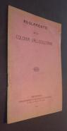 Reglamento de la Colonia Vallisoletana