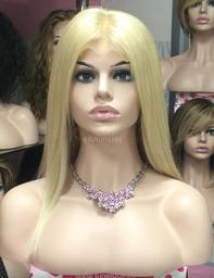 Peluca larga de cabello humano