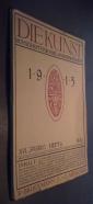 Die Kunst Monatshefte für Freie und Angewandte Kunst. 1915. XVI. Jahrg. Heft 8. Mai