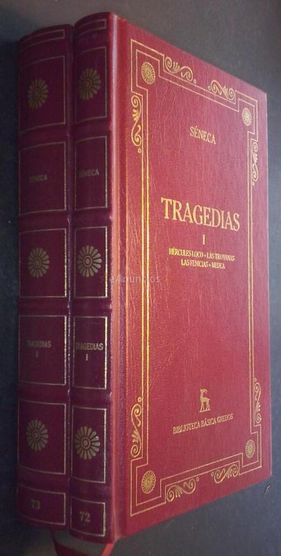 Tragedias. Tomo I: Hércules loco. Las troyanas. Las fenicias. Medea. Tomo II: Fedra. Edipo. Hagamenon. Tiestes. Hércules en el Eta. Octavia. 2 tomos
