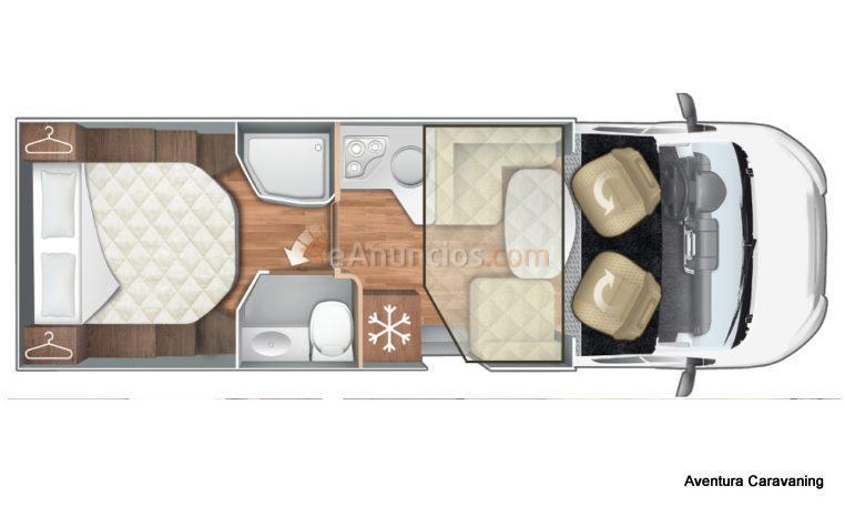 Alquiler autocaravana roller team - kronos 265tl