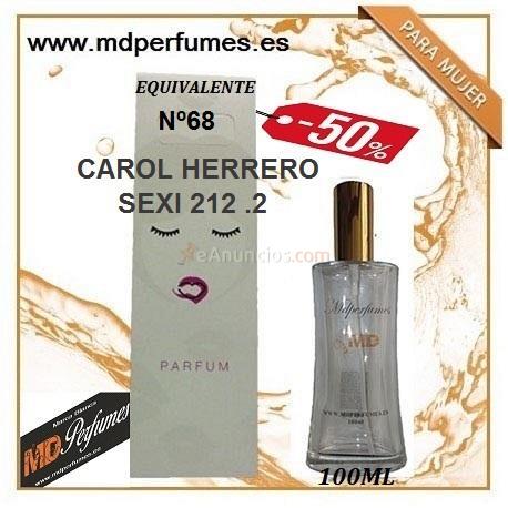 Oferta Perfume mujer CAROL HERRERO SEXI 212 .2  N68