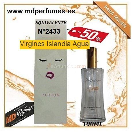 Oferta Perfume mujer Virgines Islandia agua N2433
