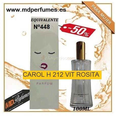 Oferta Perfume Mujer N448 CAROL H 212 VIT ROSITA Alta