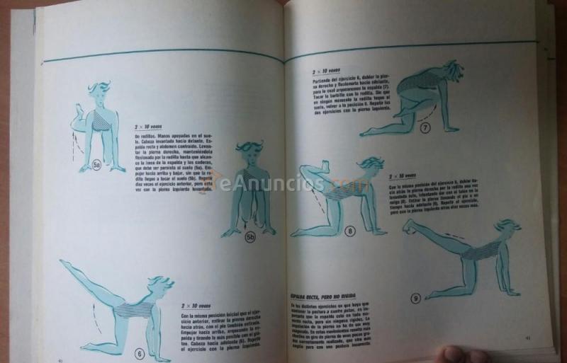 Libro gimnasia para adelgazar. Vitalidad.