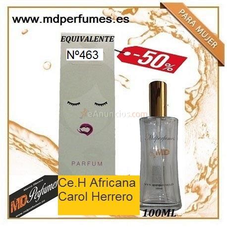 Oferta Perfume mujer n463 Ce.H Africana Carol Herrero