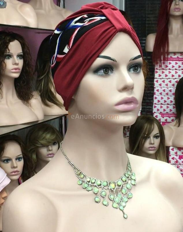 Turbantes Algodón Certificado Gots para uso Oncológico