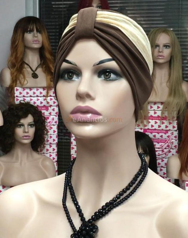 Turbantes Algodón Certificado Gots para uso Oncológico