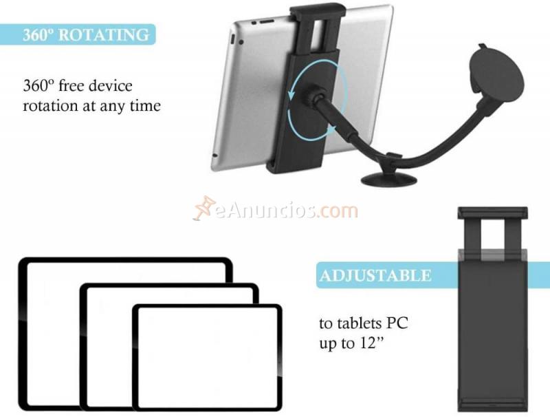 Soporte tablet coche salpicadero Marvorem